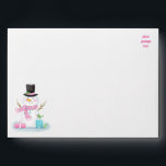 Winter Snowman Christmas Envelope<br><div class="desc">Share your Christmas greetings with this lovable Christmas Envelope. It features a cute snowman and coordinates with the snowman Christmas card.  Perfect for mailing your holiday greeting cards.</div>