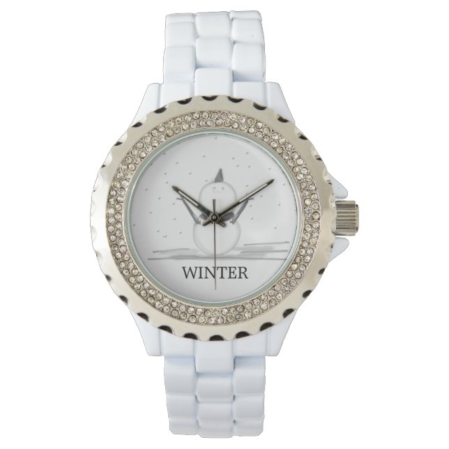 WINTER Snowman  Watch (Front)