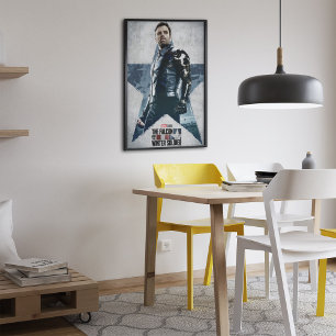 Winter Soldier Worn Star Poster
