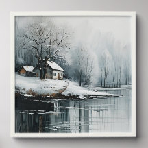 Winter Solitude: Landscape -