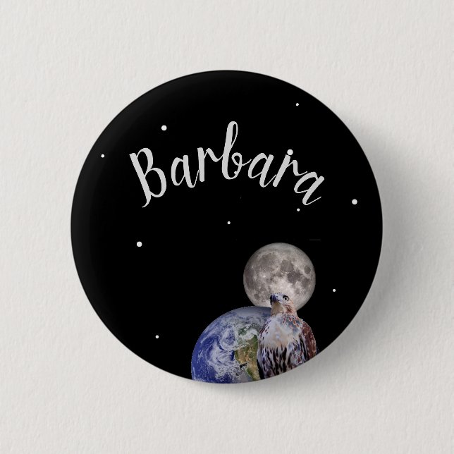 Winter Solstice: 2 Inch Round Button (Front)