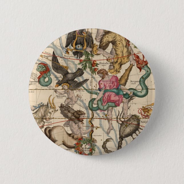 Winter Solstice 2 Inch Round Button (Front)