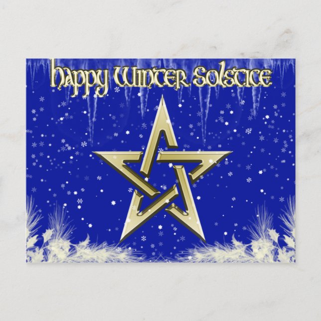 Winter Solstice 2 Postcard (Front)