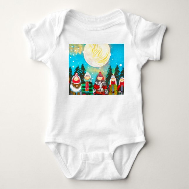 Winter Solstice Baby Bodysuit (Front)
