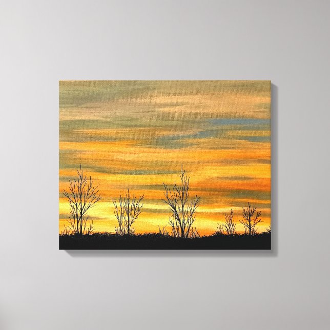 Winter Solstice Canvas Print (Front)