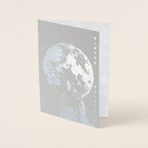 Winter Solstice: Greetings from Nature Foil Card