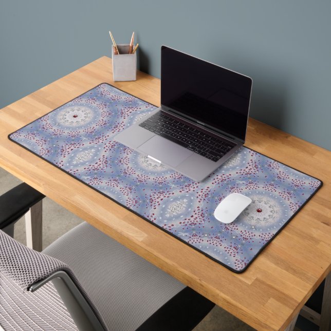 Winter Solstice Mandala Desk Mat (Office 2)