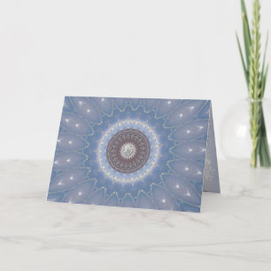 Winter Solstice  Mandala! Holiday Card