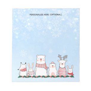 Winter Solstice Notepad