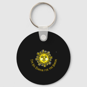 Winter Solstice The Sol Reason For The Season Keychain