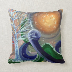 Winter Solstice Throw Pillow