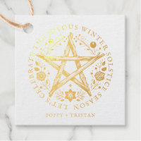 Winter Solstice Twig Star Pentacle Wicca