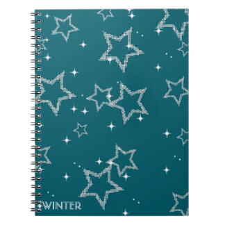Winter Spiral Notebook