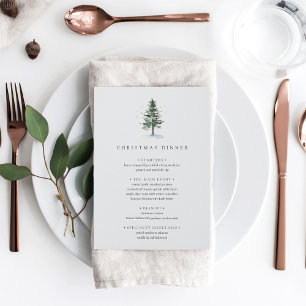 Winter Splendour Christmas Dinner Holiday Party Menu