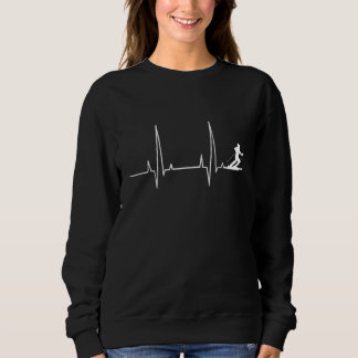 Winter Sport Ice Skiing Skier Snow Shredding Slope Sweatshirt