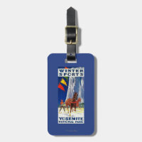 Winter Sports at Yosemite PosterYosemite, CA