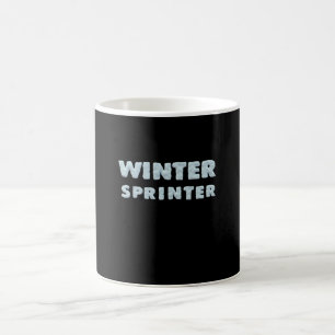 Winter Sports - Winter Sprinter - Ski Shirt Coffee Mug