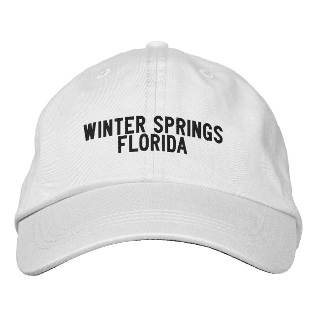 WINTER SPRINGS Florida Hat (Front)