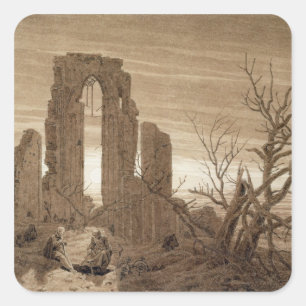 Winter Square Sticker