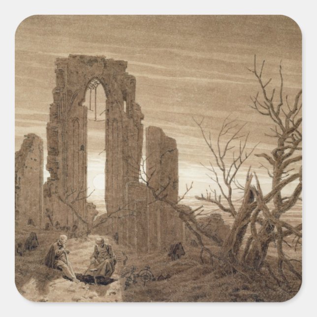 Winter Square Sticker (Front)