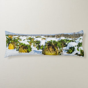 Winter Squash in Snow - Personalised Body Pillow