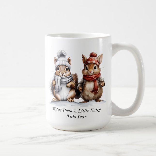Winter Squirrel Mug (Right)