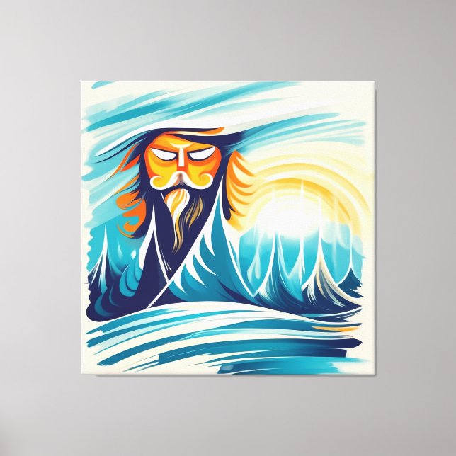 Winter Sun Canvas Print (Front)