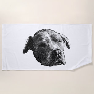 Winter Sun Pause Beach Towel