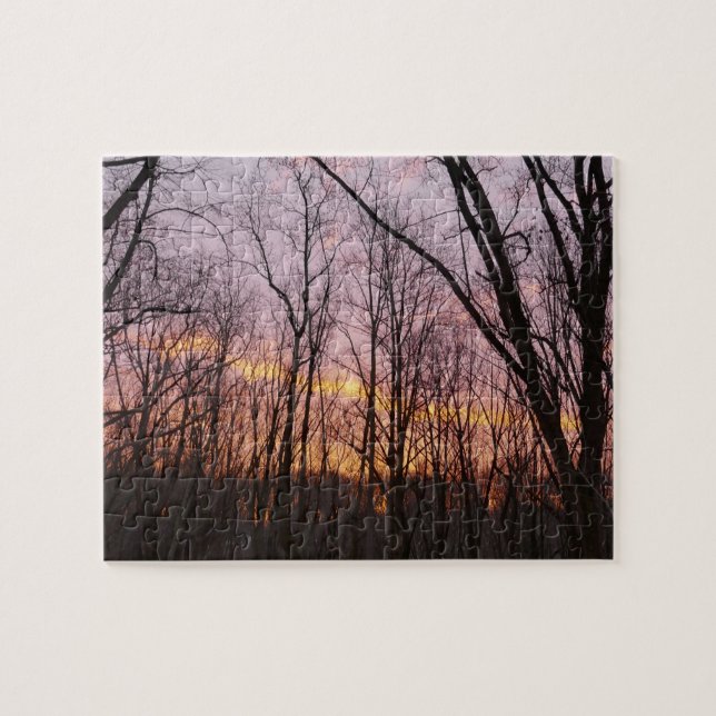 Winter Sunrise II Jigsaw Puzzle (Horizontal)