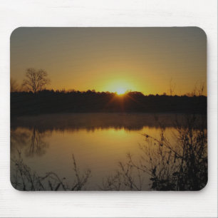 WINTER SUNRISE MOUSE PAD