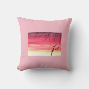 Winter Sunrise Throw Pillow