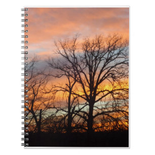 Winter Sunset 1 Notebook