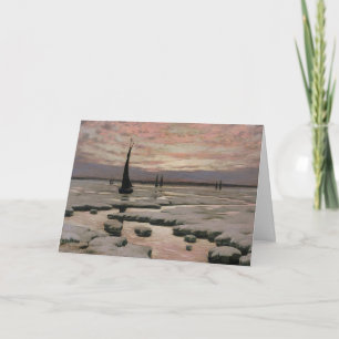 Winter Sunset Card