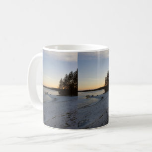 Winter Sunset Coffee Mug