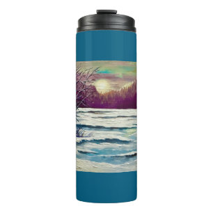 Winter Sunset  Thermal Tumbler