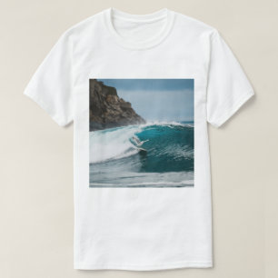 Winter Surfer Seagull, Seagull Surfing, Seagull  T T-Shirt
