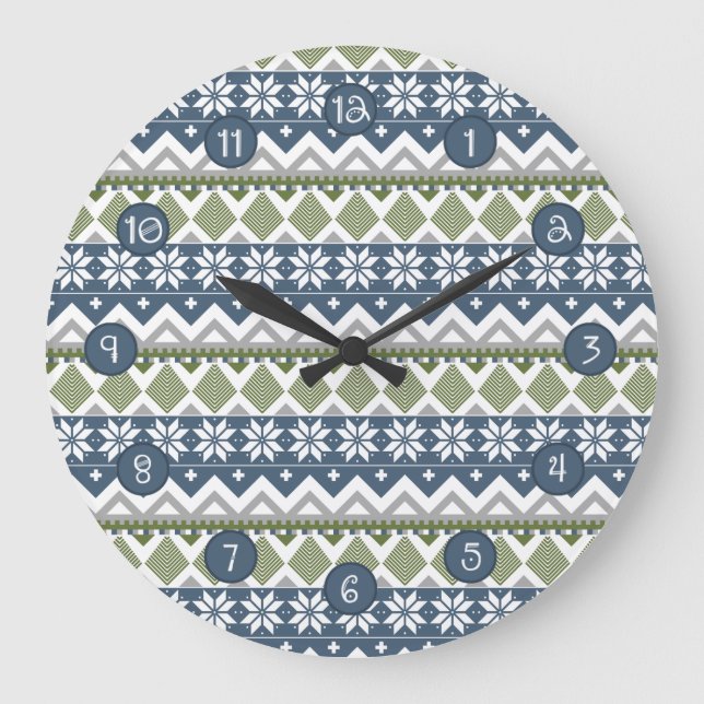 Winter Sweater Clock (Front)