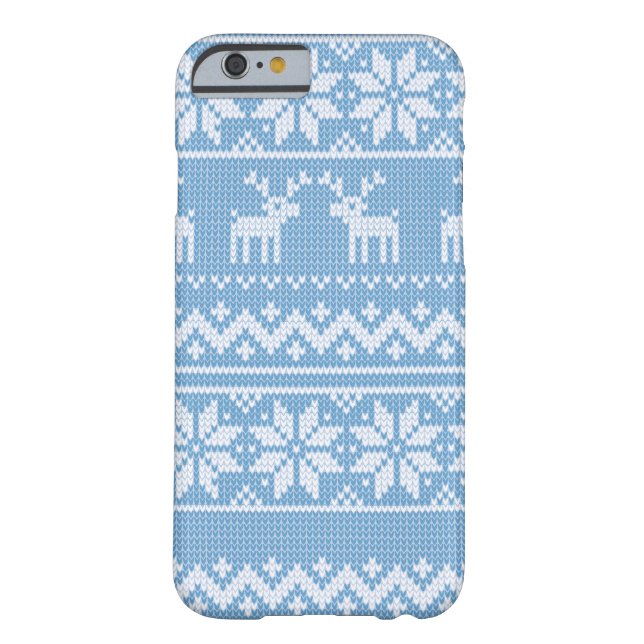 Winter Sweater Knit Phone Cover (Back)