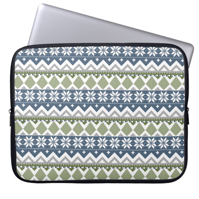 Winter Sweater Laptop Sleeve (Front)