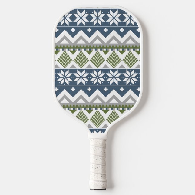 Winter Sweater Pickleball Paddle (Front)