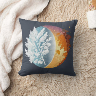Winter Syncope Throw Pillow