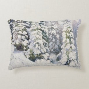 Winter Tale, 1913 Decorative Pillow