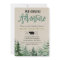 Winter The Adventure Begins Baby Shower Invitation