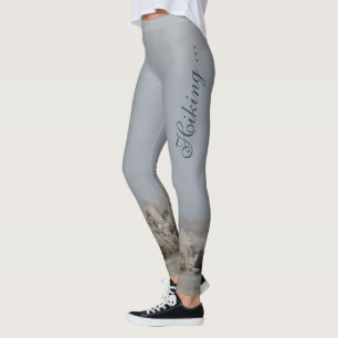 Winter Themed Hiking Leggings