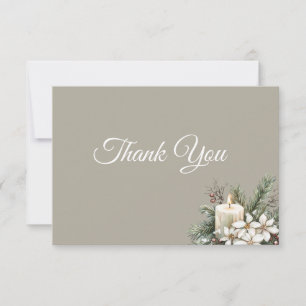 Winter themed Thank You Card
