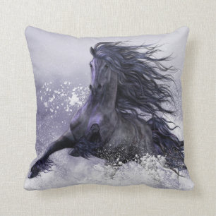 Winter Thunder Designer Pillow