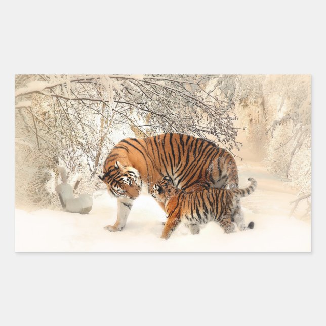 Winter Tigers stickers (Front)