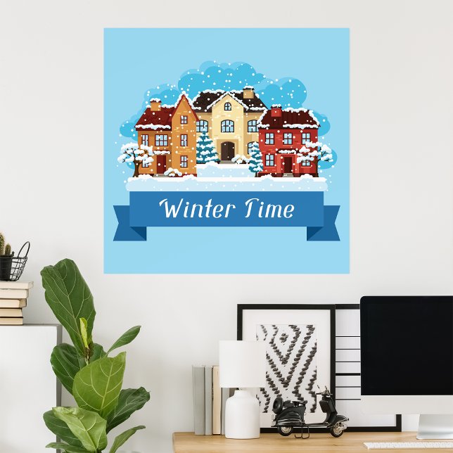 Winter Time Snowing Poster (Creator Uploaded)