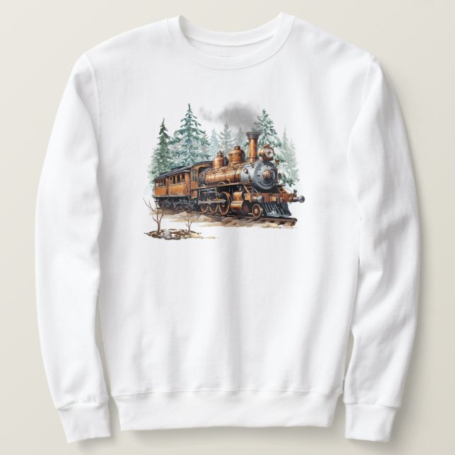Winter Train Sweatshirt (Design Front)
