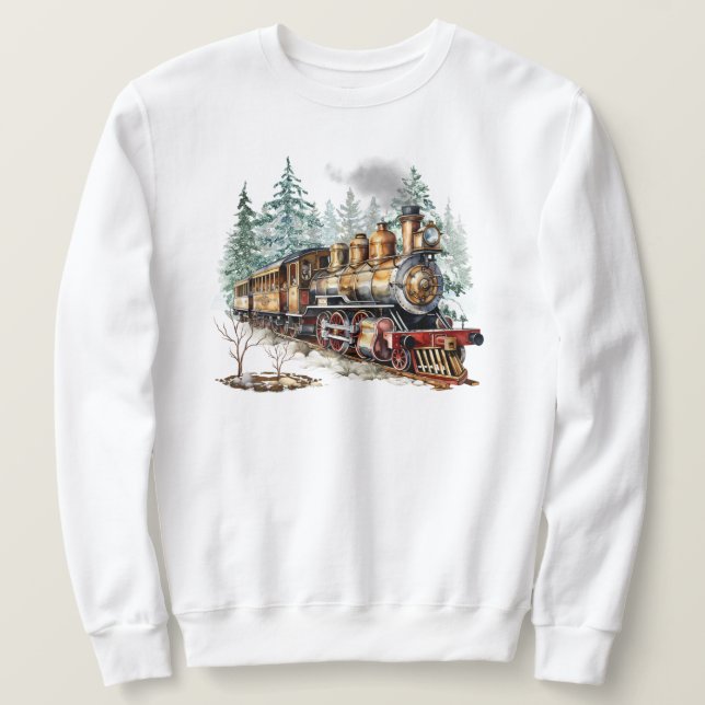 Winter Train Sweatshirt (Design Front)